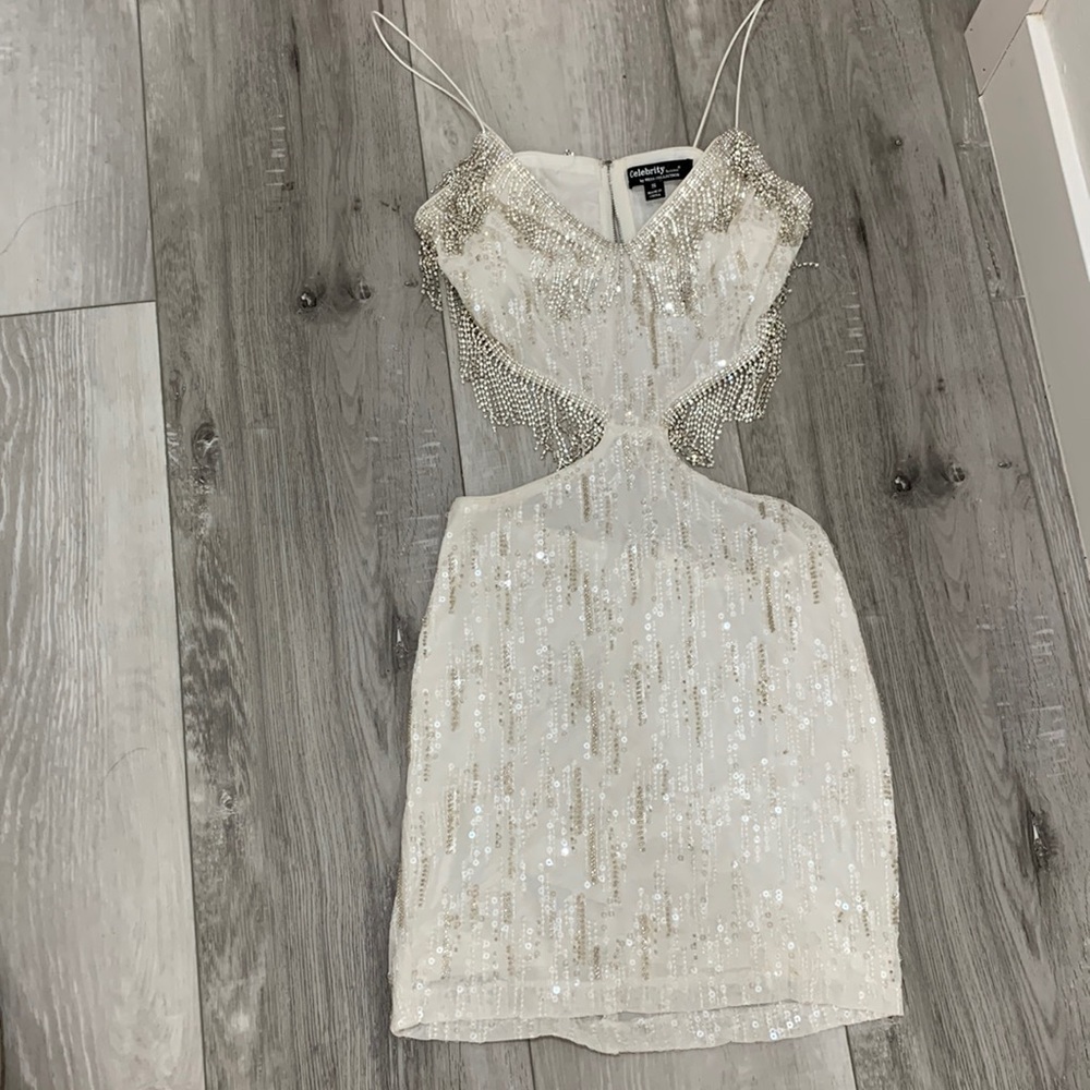 Small sequin mini dress